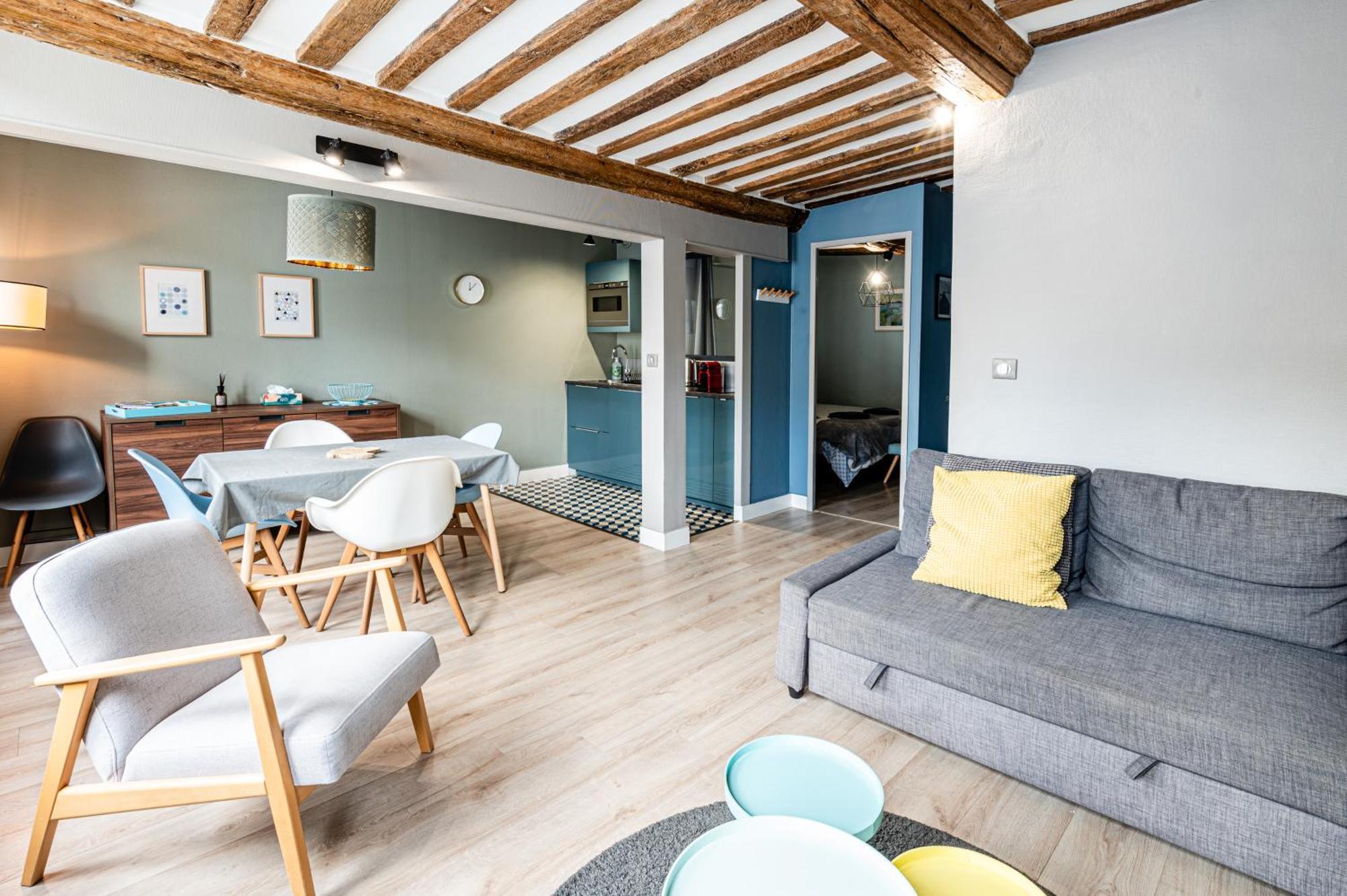 Cosy Loft - Plein Centre D'Honfleur Lejlighed Eksteriør billede